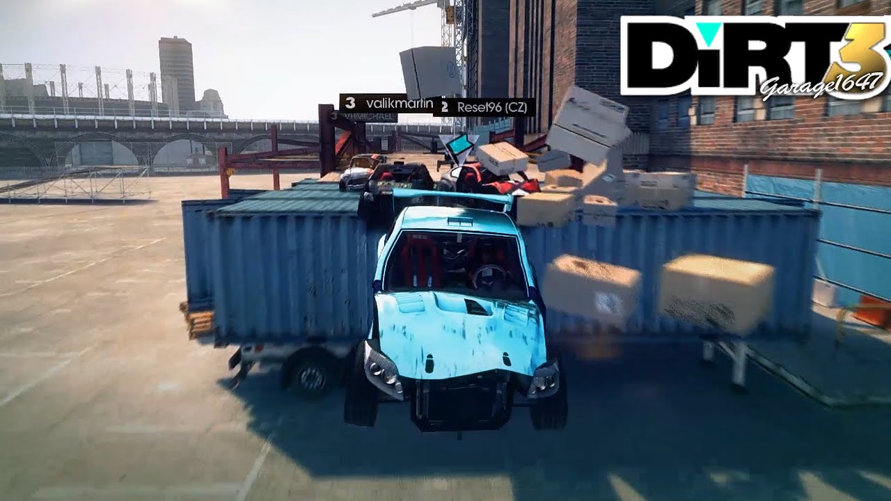 DiRT3 Complete Edition Online Multiplayer Transporter Gameplay