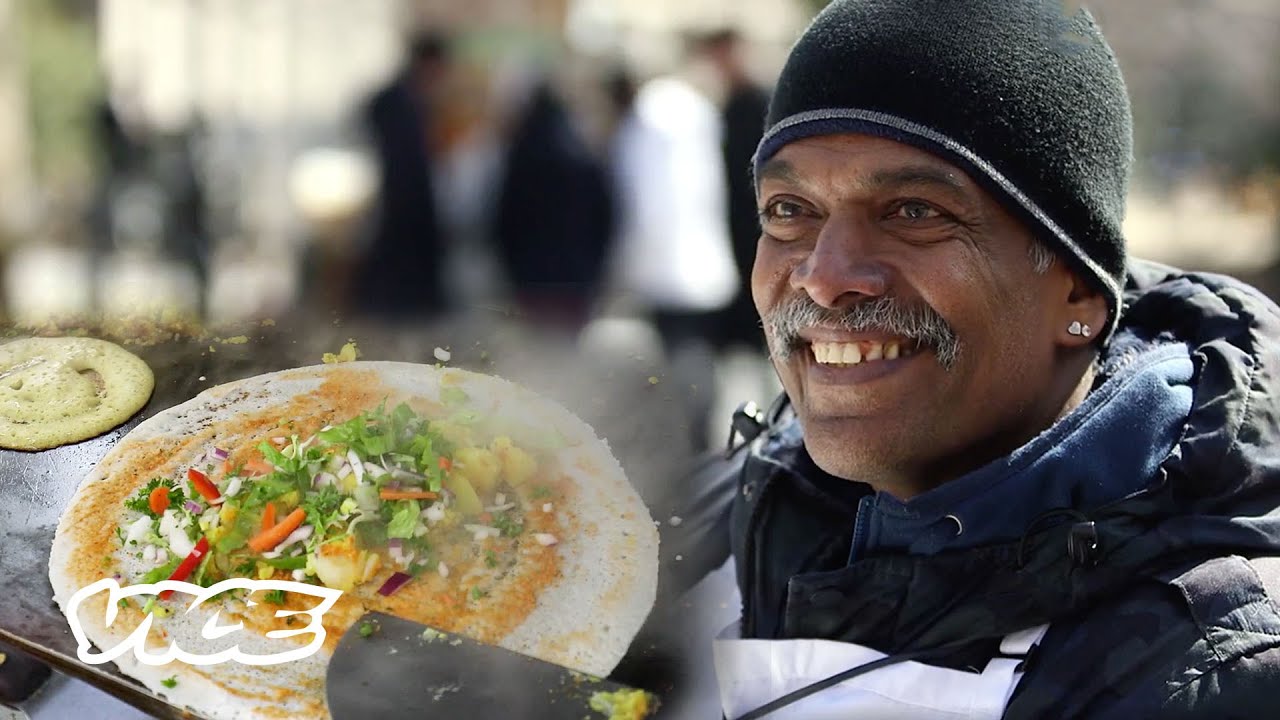 Meet the Legendary Dosa Man -  New York Street Food Icons