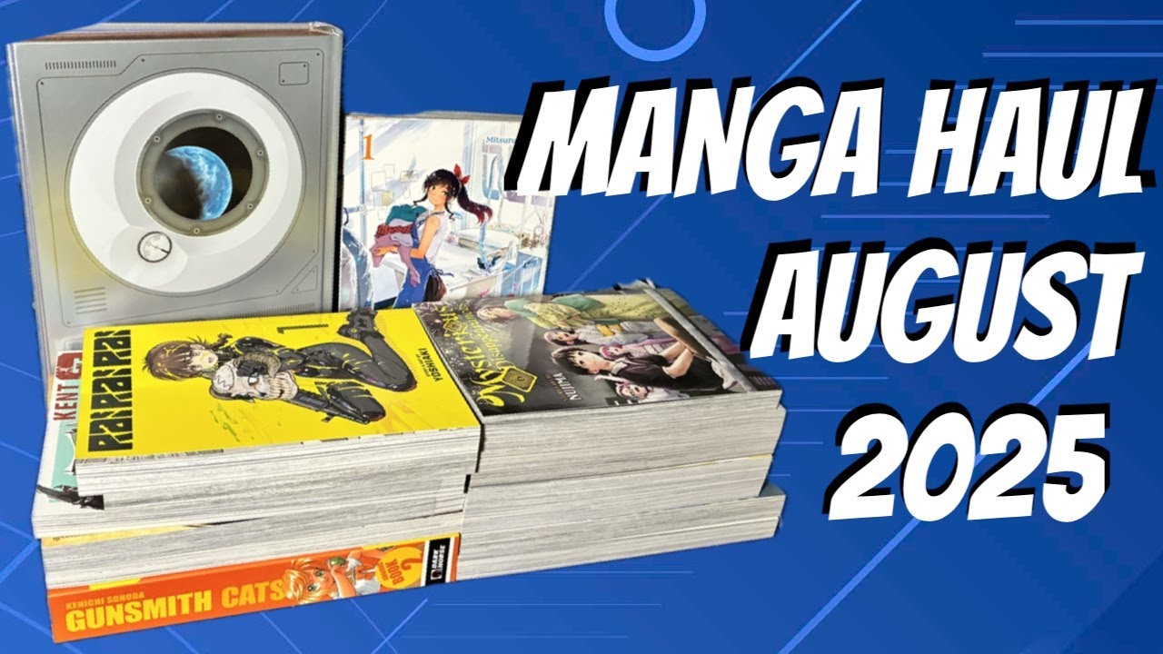 MANGA HAUL FOR AUGUST 2025! 📚