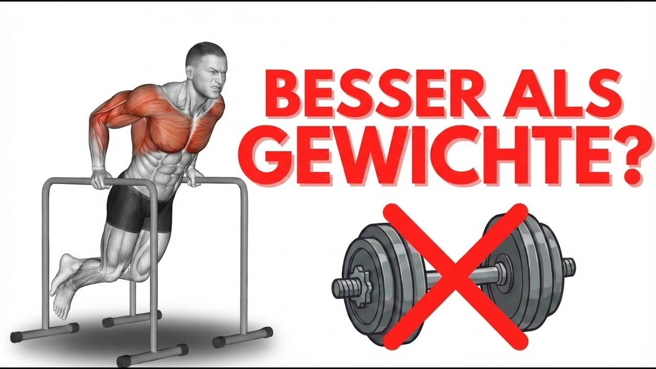8 Körpergewichtsübungen, die mehr Muskeln aufbauen als Gewichte