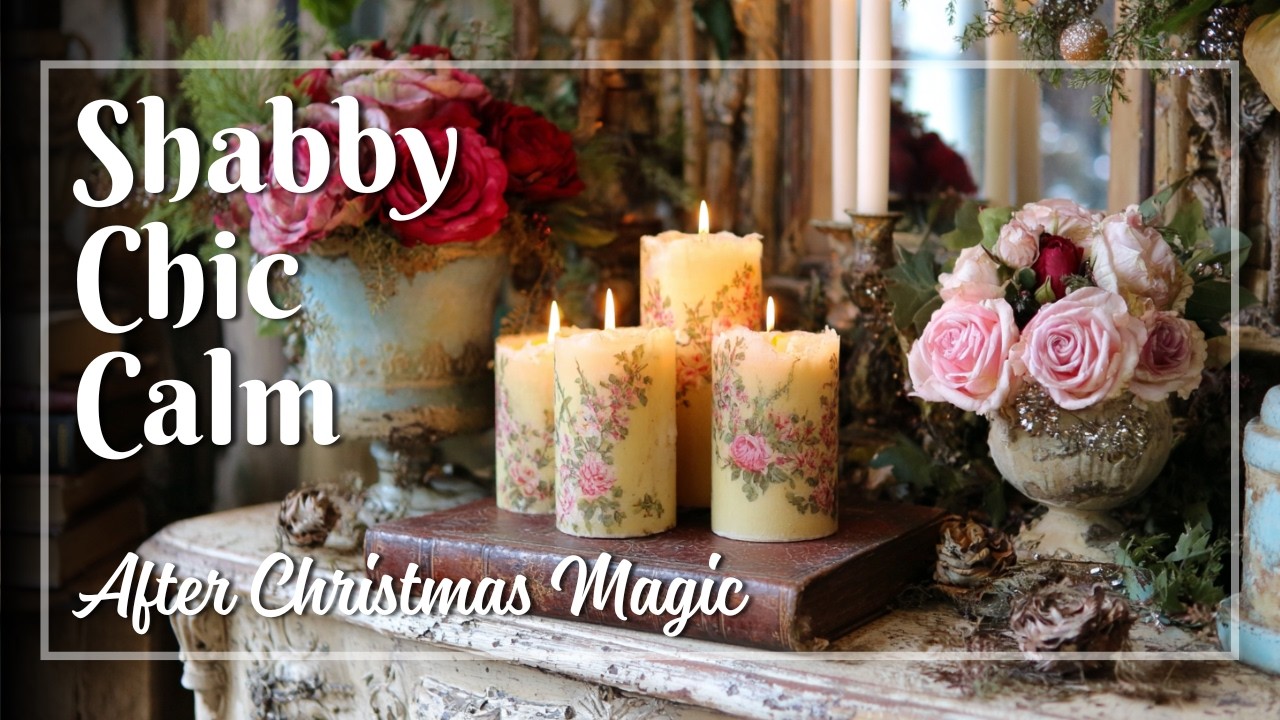 Shabby Chic Vintage After Christmas Decor Ideas 🌸 Romantic Spaces That Feel Soft and Elevated