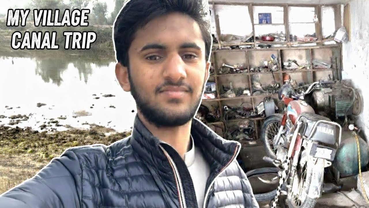 Dry Canal of Our Village | Bahadur’s Motercycle Shop 🏍️