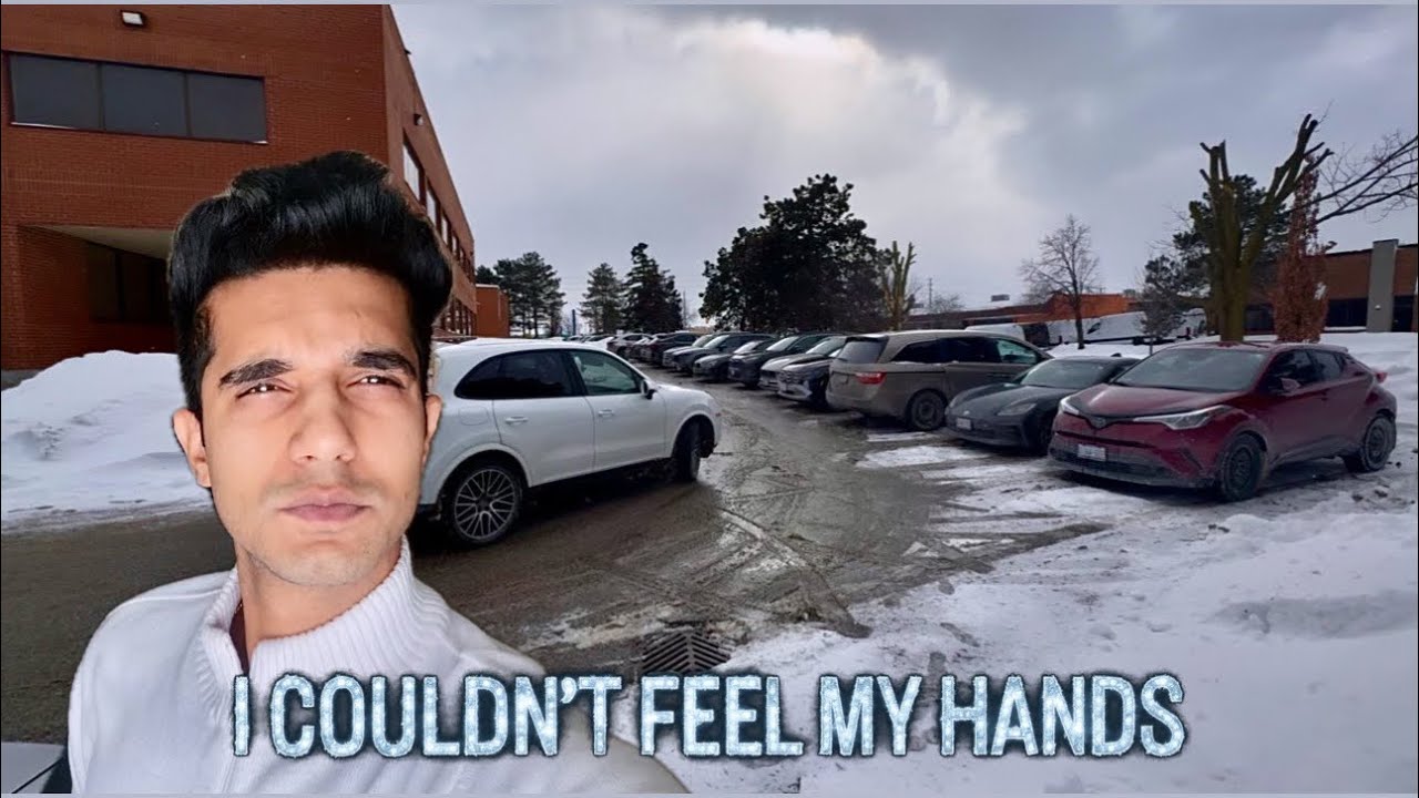 Surviving a -20°C Day in GTA ❄️ | Snow, Work & Late Night Dash | Vlog 165