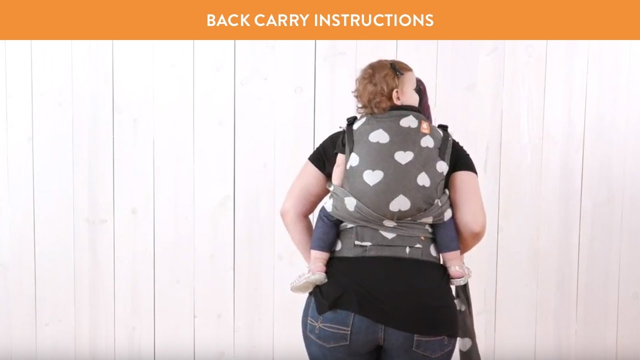 How to Back Carry in a Half Buckle