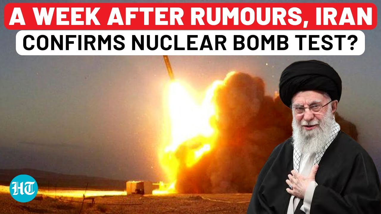 A Week After Rumours, Iran Confirms Nuclear Bomb Test? Khamenei Aide's Big Claim In Threat To Israel