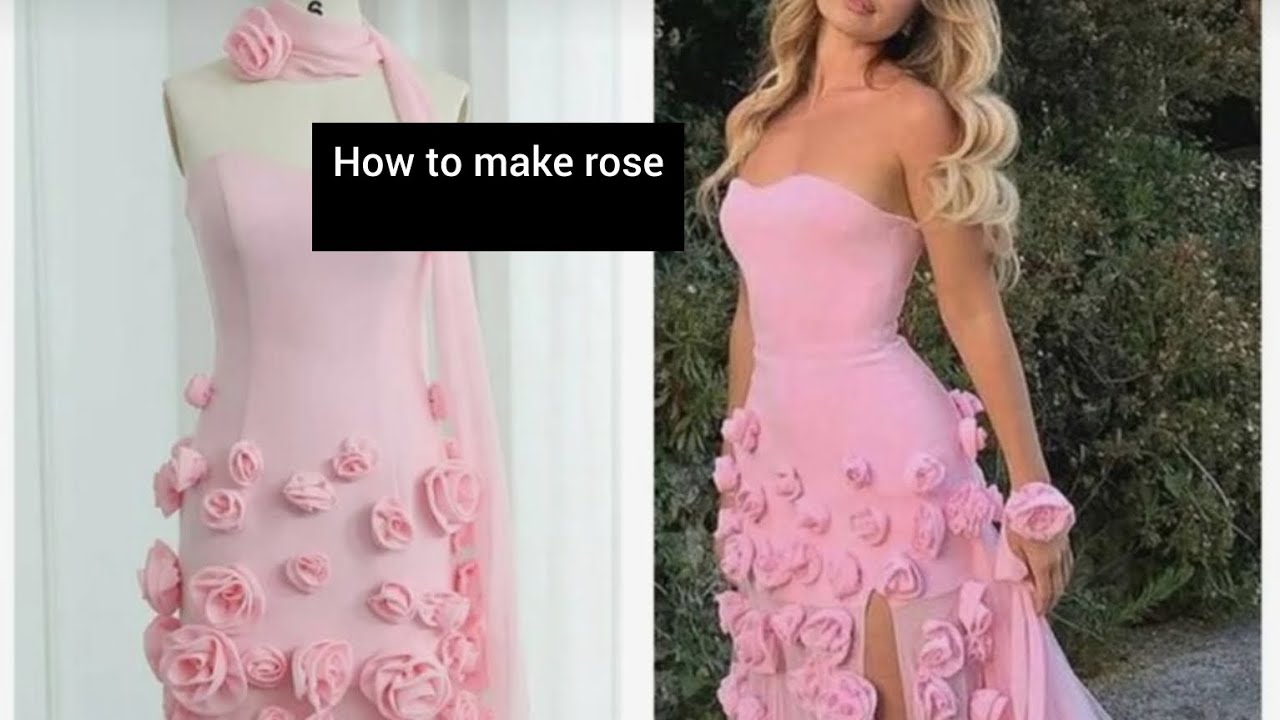 Самый простой способ сделать розу