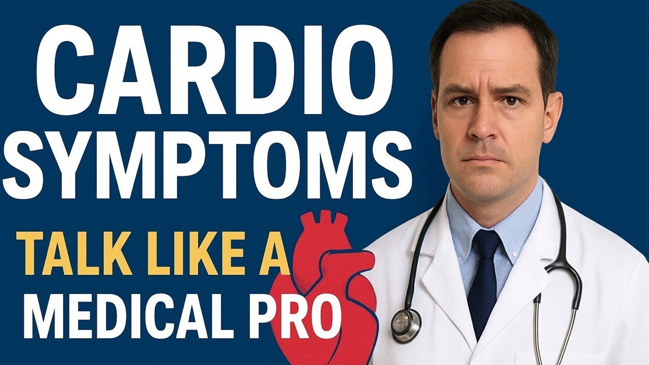 Cardiovascular Symptoms - Part 1  Essential Medical English Vocabulary #medicalenglish #nursing