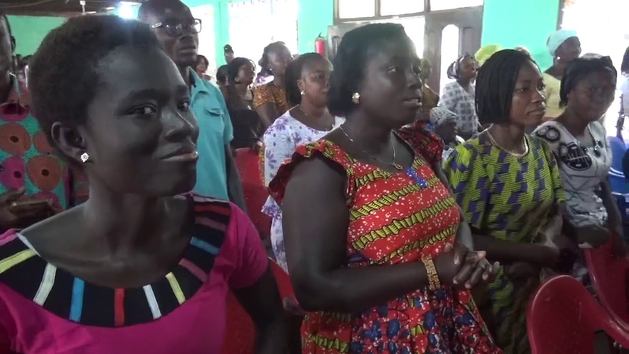Old Tafo Church of Christ congregational singing (ghana)