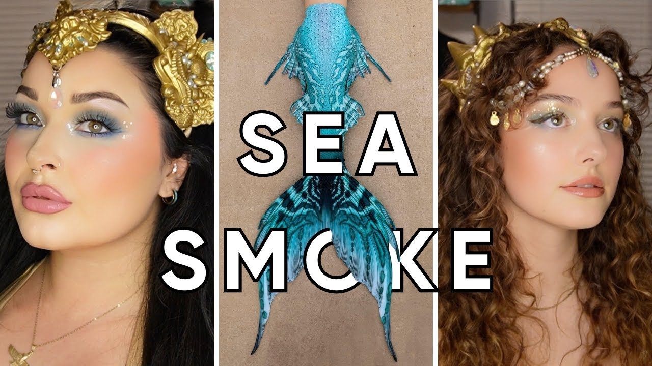 Mermaid Makeup Monday Episode 7 | Merbella by Finfolk Productions Sea Smoke ft The Lemonade Mermaid
