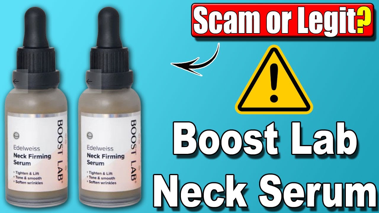 Boost Lab Neck Serum Review - Legit Or Scam?