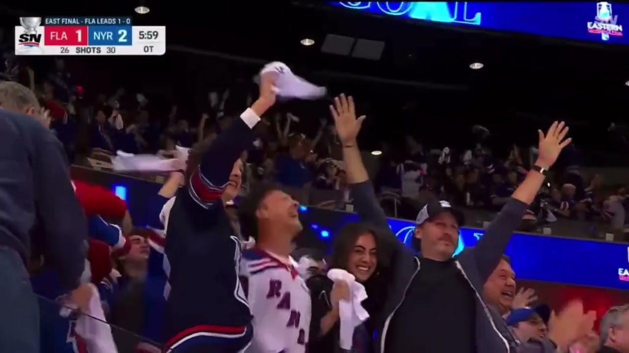 Barclay Goodrow OT Winner vs Florida 2024 ECF Game (ORIGINAL CALL)