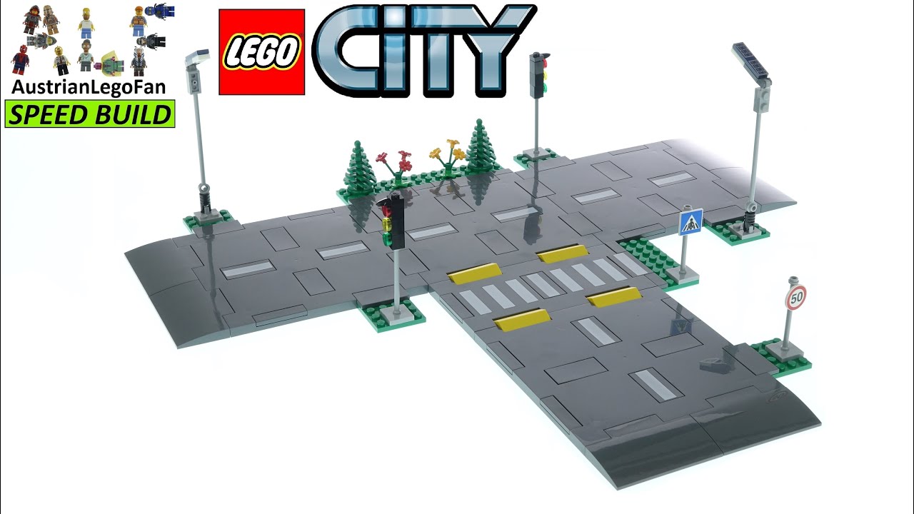 Płyty drogowe LEGO City &ndash; LEGO 60304 Speed Build
