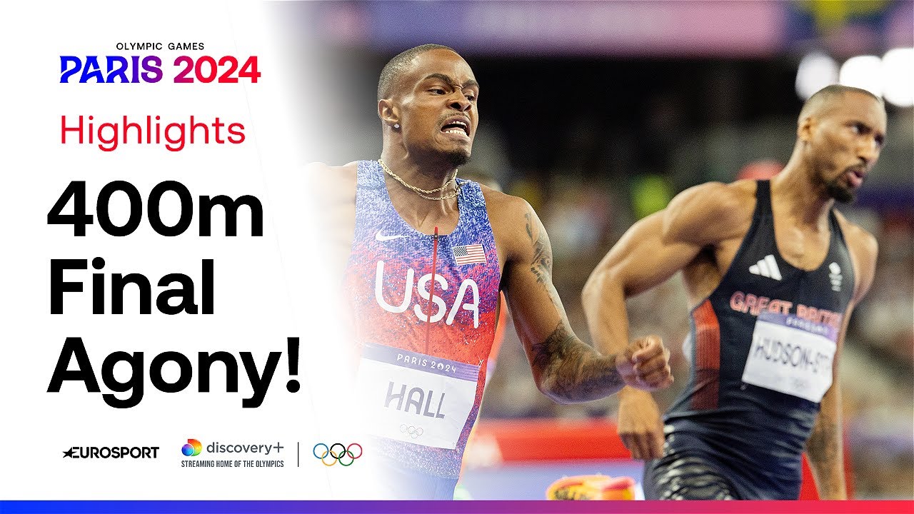 Team GB’s Matt Hudson-Smith denied Olympic gold in men’s 400m thriller 😢 | #Paris2024 #Olympics