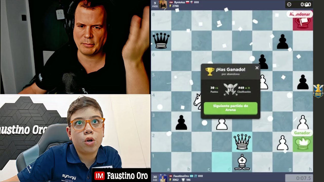 11-year-old Boy FIGHT Experienced CHESS LIONS!
