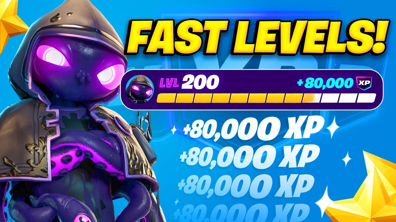 NEW BEST XP Map to Reach Level 100 FAST in Fortnite Chapter 7 Season 2!