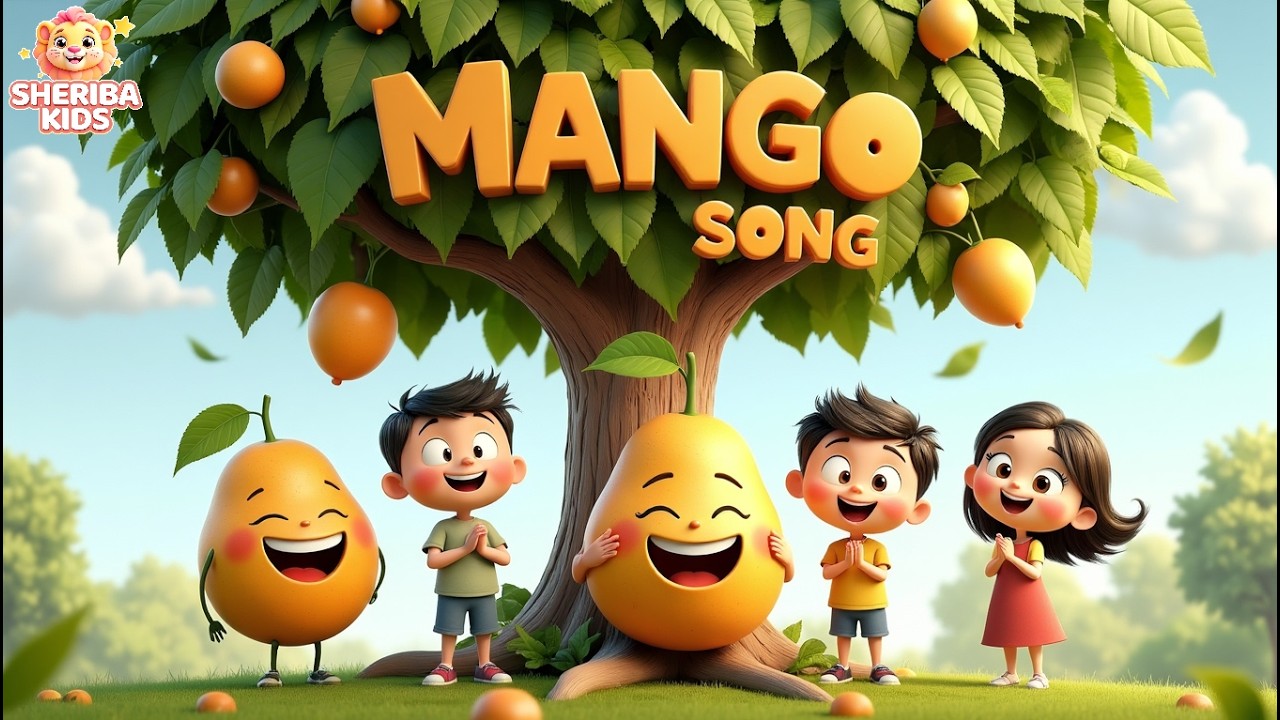 Mango Song for Kids 🥭 | Healthy Fruits Song | @sheribakids