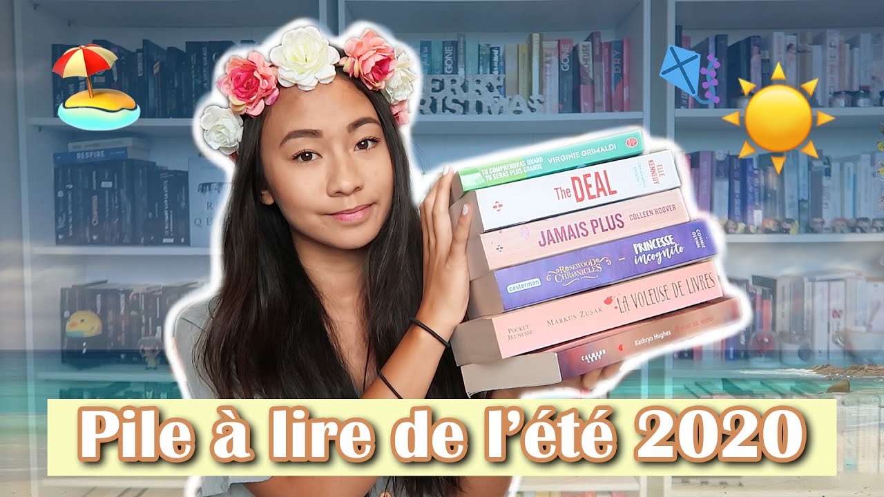 Ma pile à lire de l'été 2020 ☀️