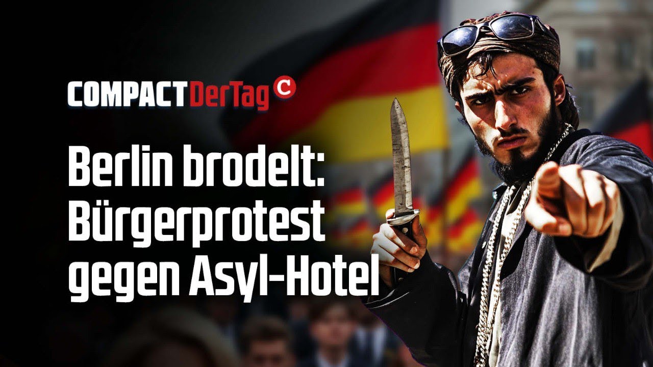 Berlin brodelt: Bürgerprotest gegen Asyl-Hotel💥