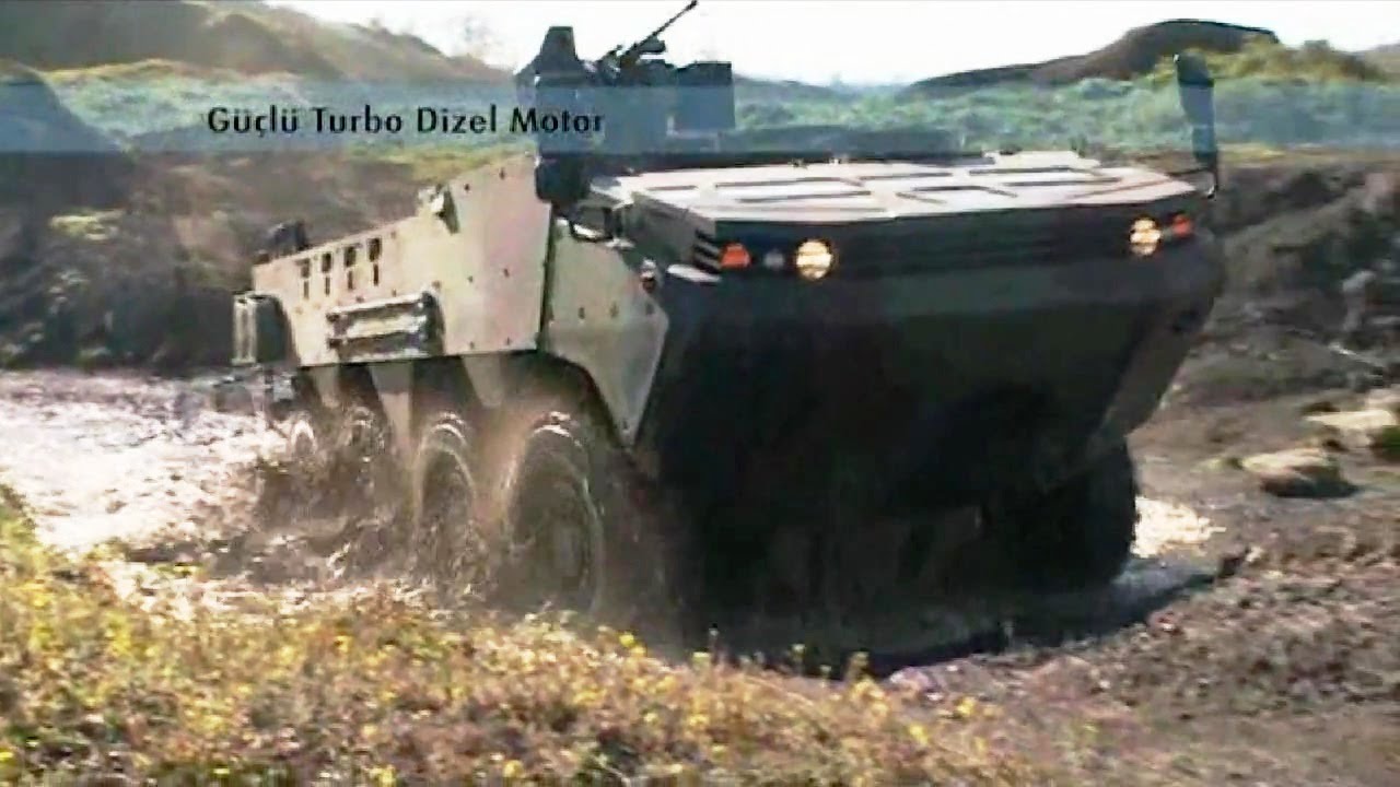 Otokar - Arma 8X8 Armoured Personnel Carrier [720p]