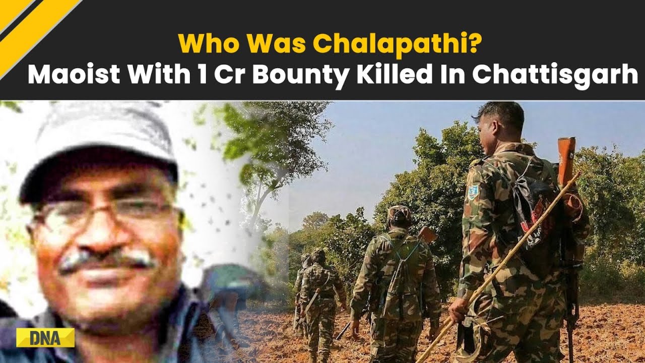 Chattisgarh Naxal Attack: Who Was Chalapathi? Maoist Commander With 1 Crore Bounty Among 16 Killed