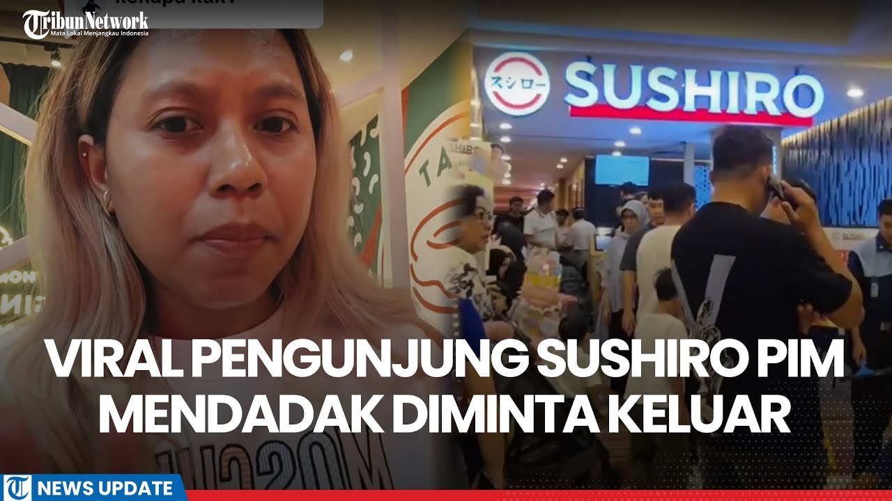 Pengunjung Sushiro PIM Mendadak Diminta Keluar Usai Ulah Remaja Semprotkan Pepper Spray di Mall
