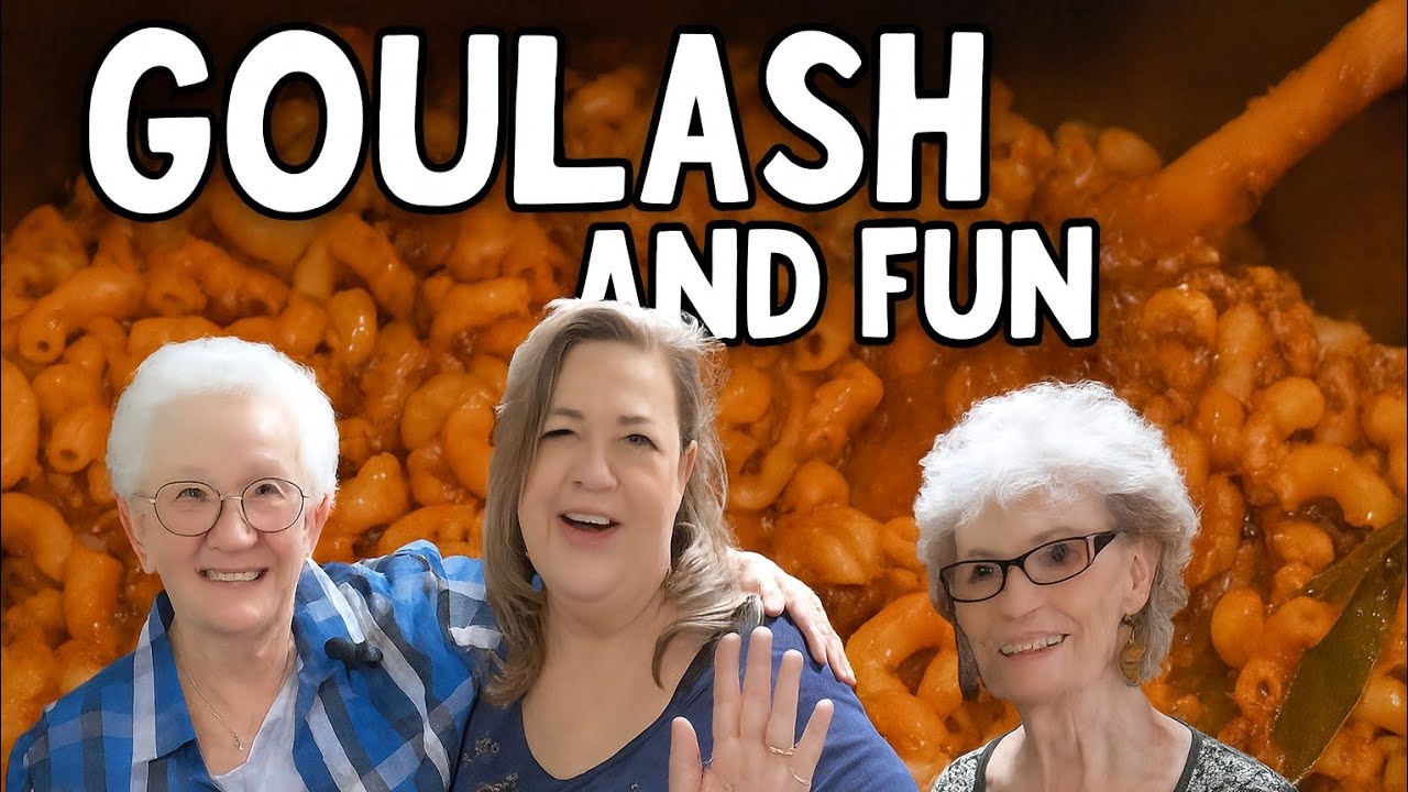 My Aunt Making Goulash