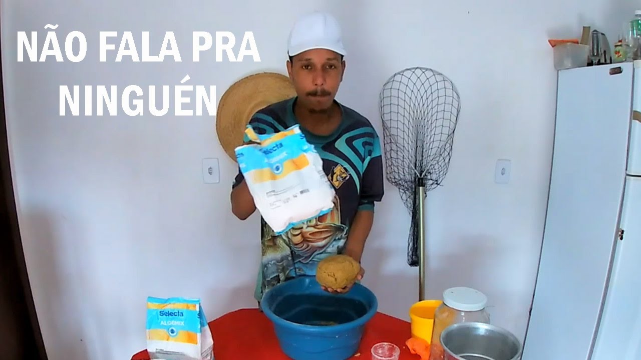 SEGREDO REVELADO! MASSA DE BOLO PARA TILÁPIAS!!!
