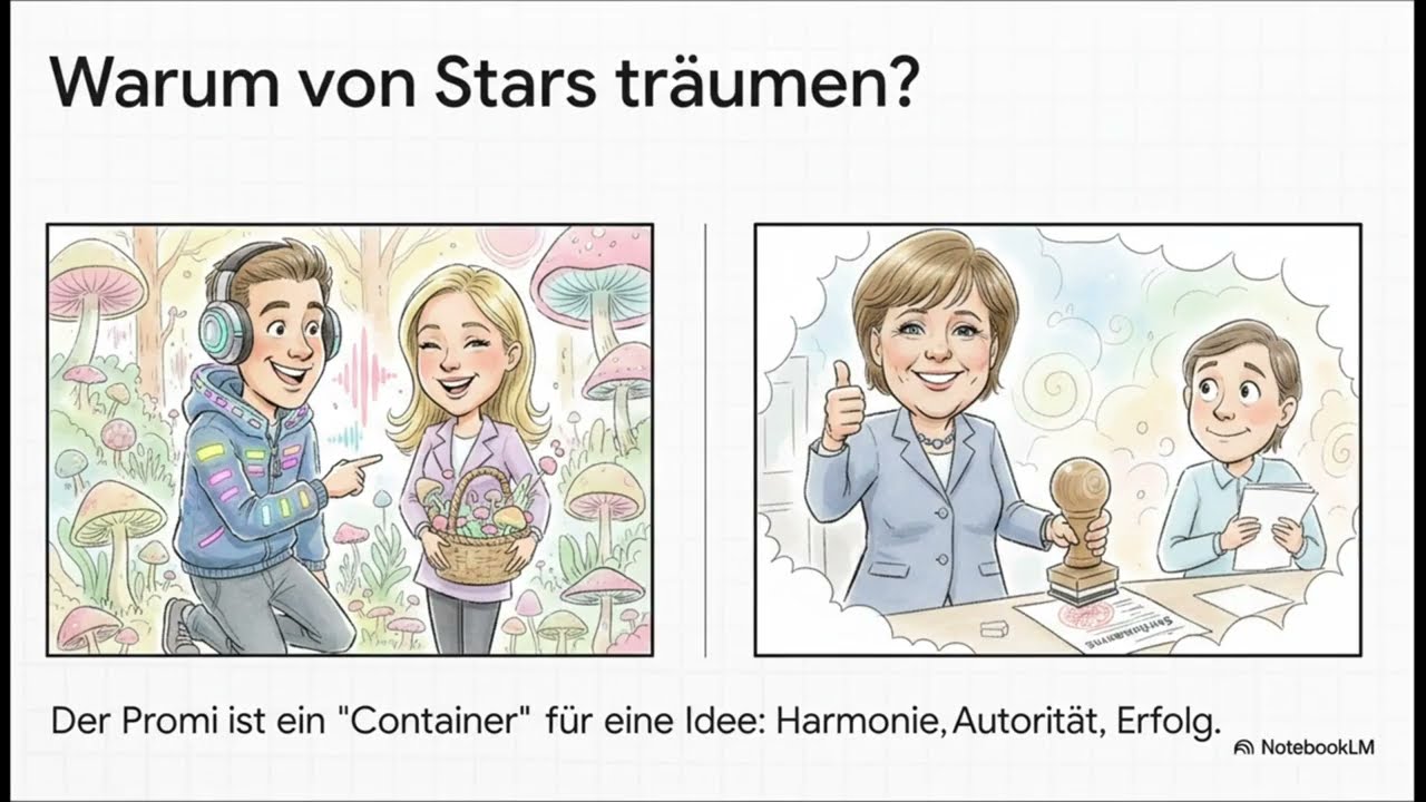 💤 Prominente im Traum: Analyse und Deutung