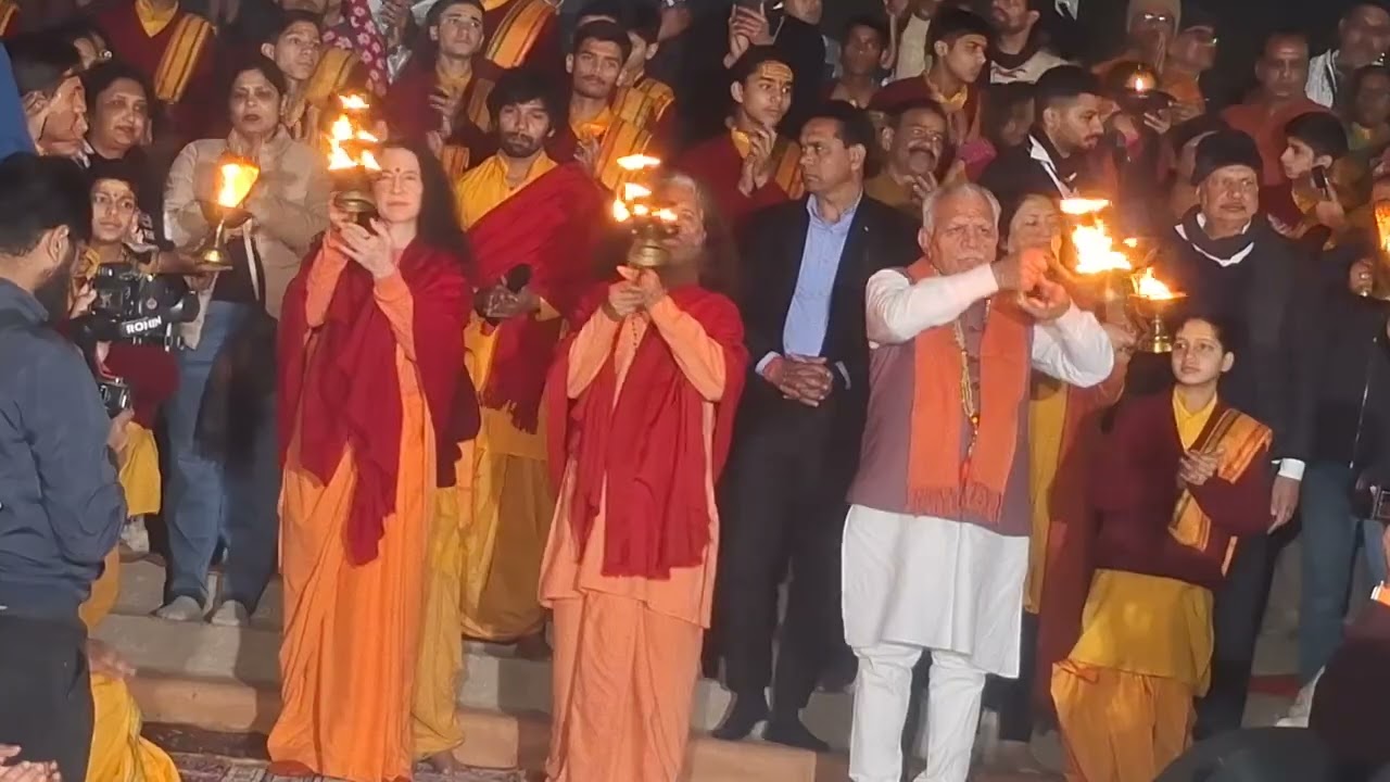 mahakumbh 2025 ( ganga arti)