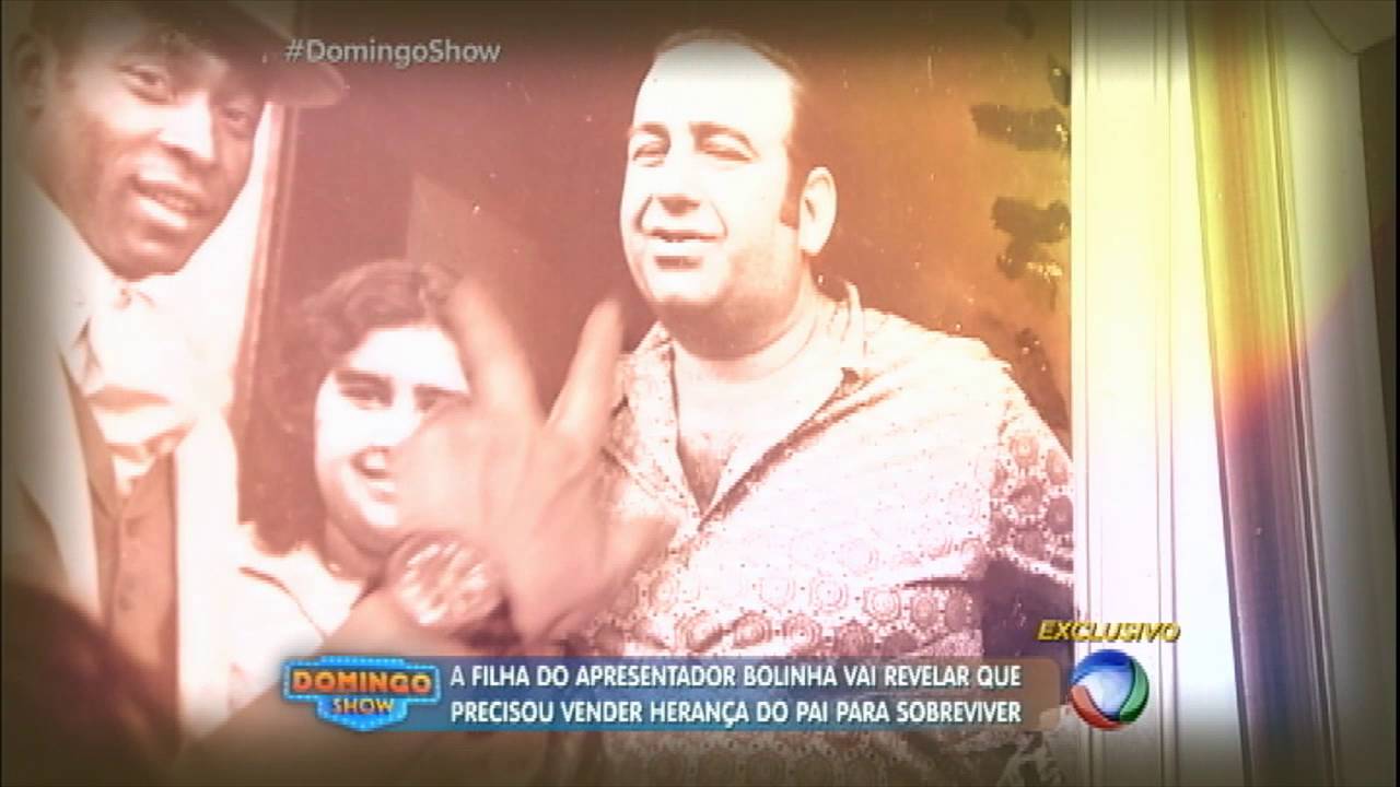 Filha do apresentador Bolinha abre baú de recordações do pai