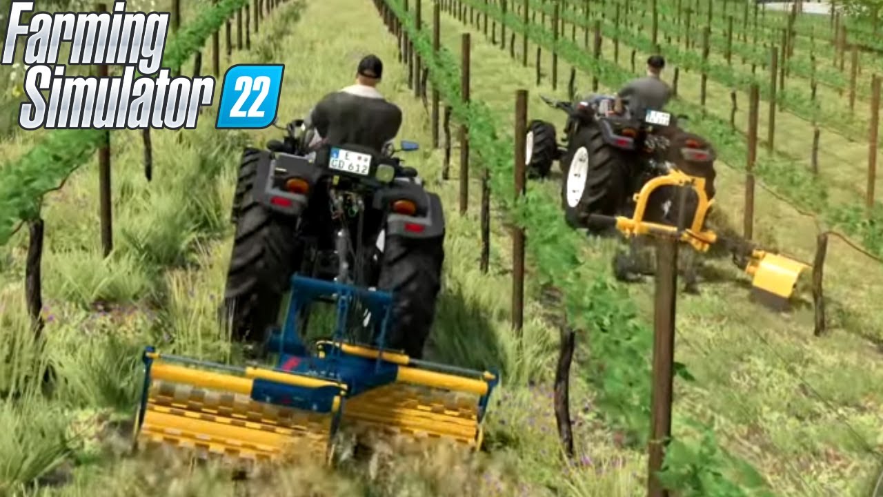 FARMING SIMULATOR 22 MINI BRUNN #16 - PROVIAMO IL VINEYARD PACK @Robymel81 - GAMEPLAY ITA