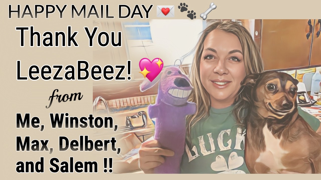 Unexpected Happy Mail 💌 Thank You LeezaBeez 💖