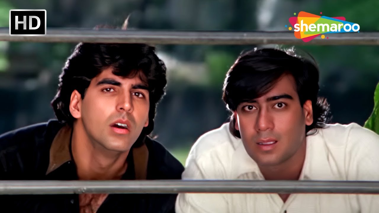 शावा ये नखरा लड़की का | Ye Nakhra Ladki Kaa | Suhaag (1994) | Ajay Devgn, Karishma K, Akshay K, Nagma