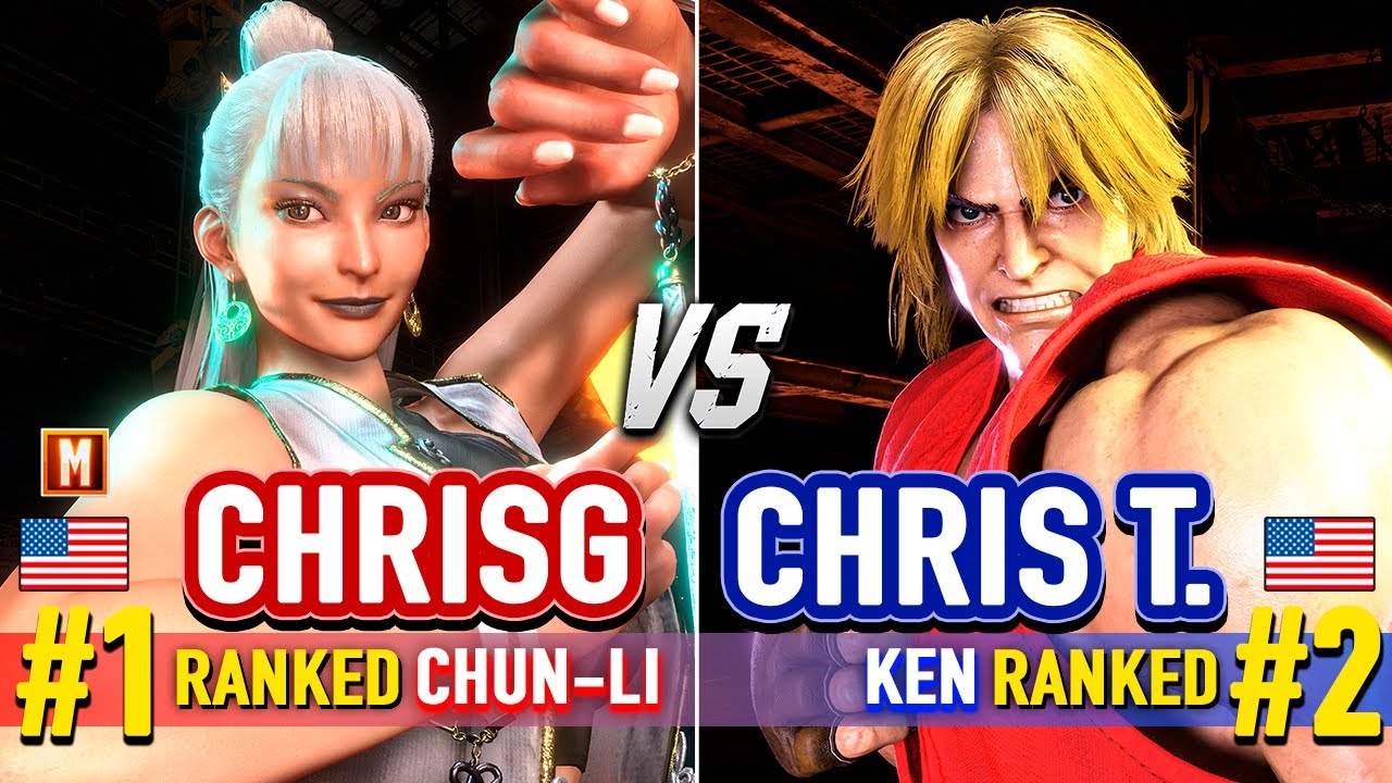 SF6 🔥 CHRISG (#1 Ranked Chun-Li) vs CHRIS TATARIAN (#2 Ranked Ken) 🔥 SF6 High Level Gameplay