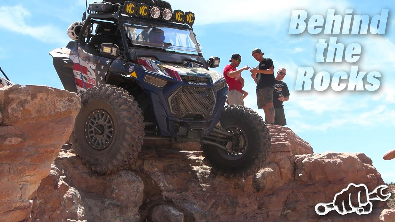Behind the Rocks during Rally on the Rocks 2021 Moab
