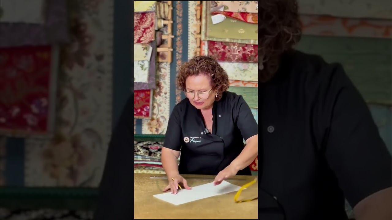 Paqui nos enseña como hacer una Manga larga de Indumentaria Valenciana | La Academia de Paqui