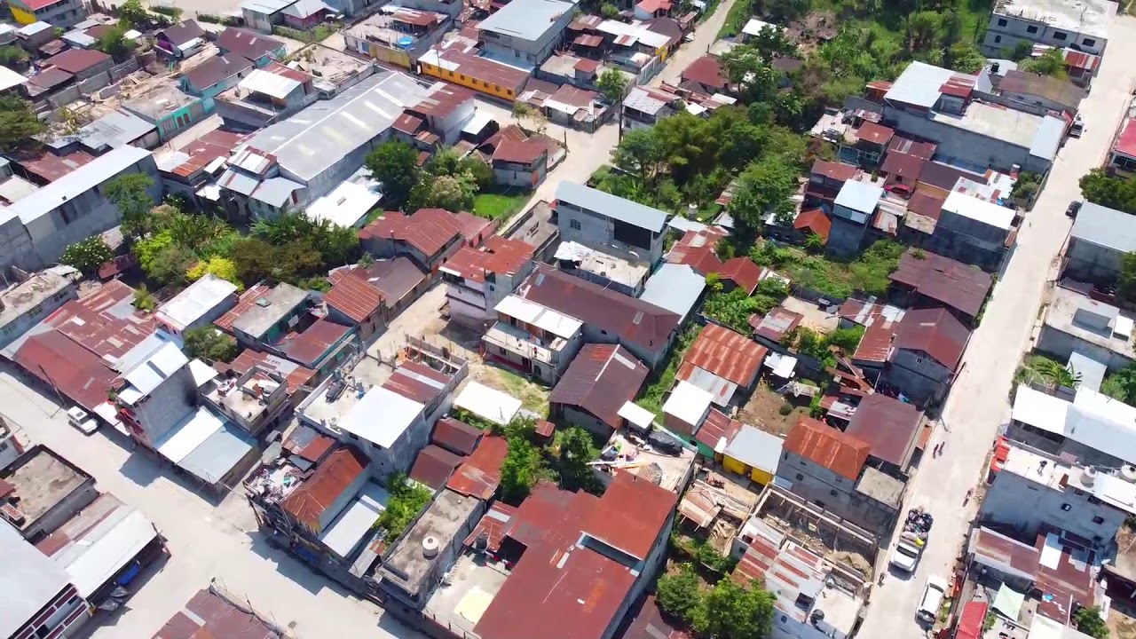 Vista de la zona 4, 5 y 6 Barillas 2020