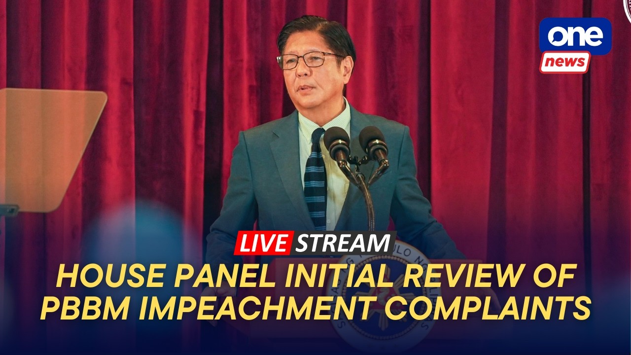 LIVE | House Justice panel hearing on impeachment complaints vs. PBBM (February 2, 2026)