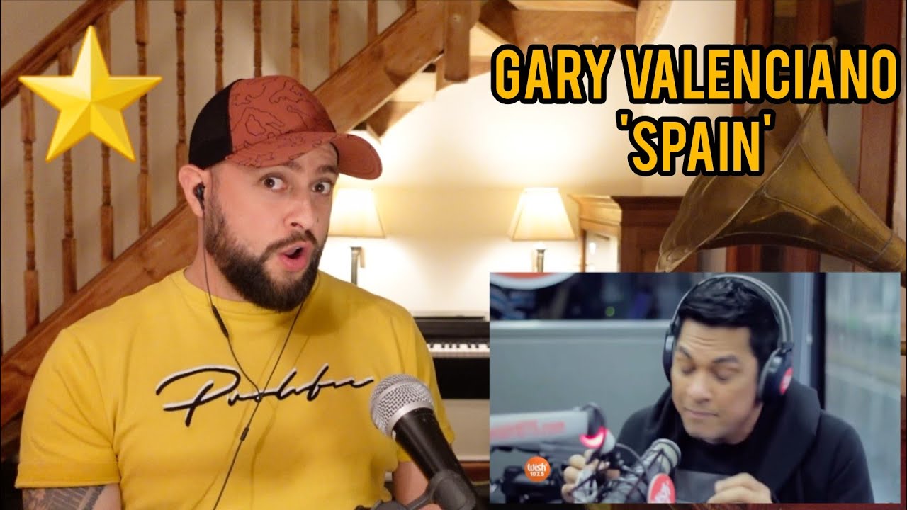 SKILLS!!!! | GARY VALENCIANO - SPAIN (UK SINGER REACTION)
