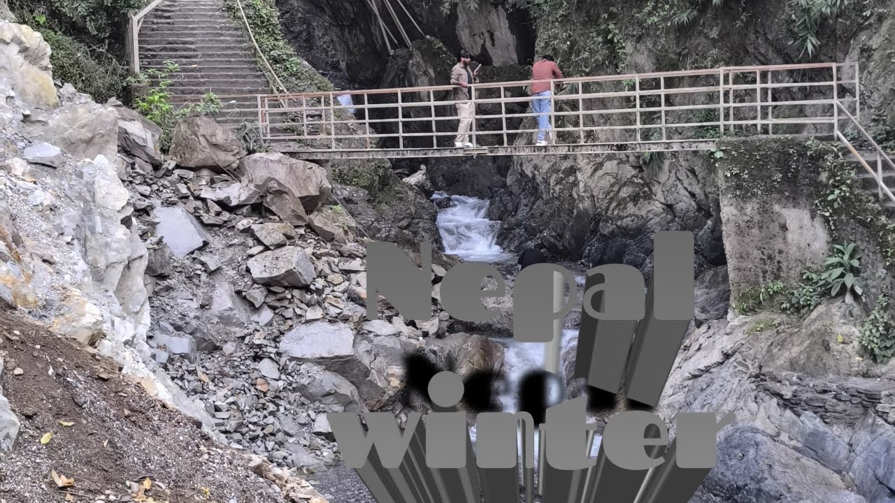 Bhedetar nature namastey Jharna Glass bridge view Nature lovers enjoying #