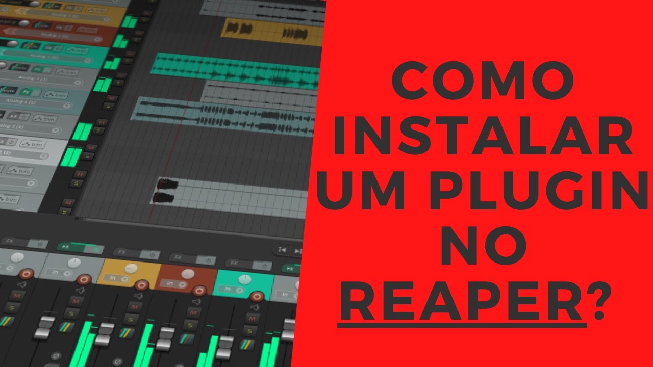 Como instalar um VST no reaper - EXPLICA&Ccedil;&Atilde;O SIMPLES