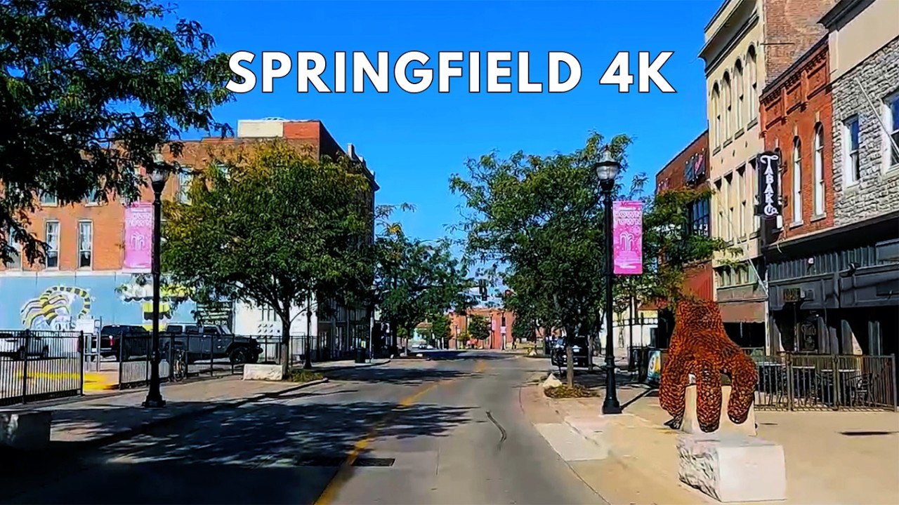 Driving Route 66 Through Springfield Missouri