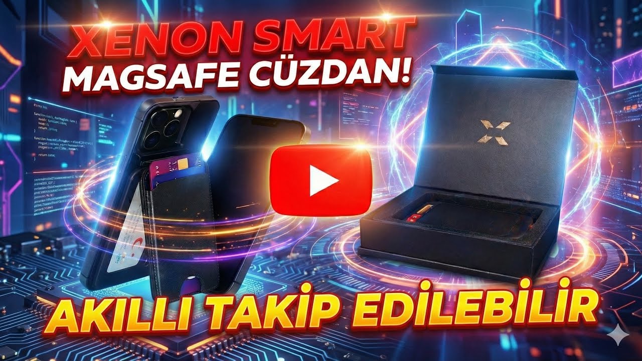 Apple Cüzdan'ı Unutun! 🤯 Kaybolmayan Akıllı Cüzdan Xenon Smart İncelemesi #apple #iphone #magsafe 