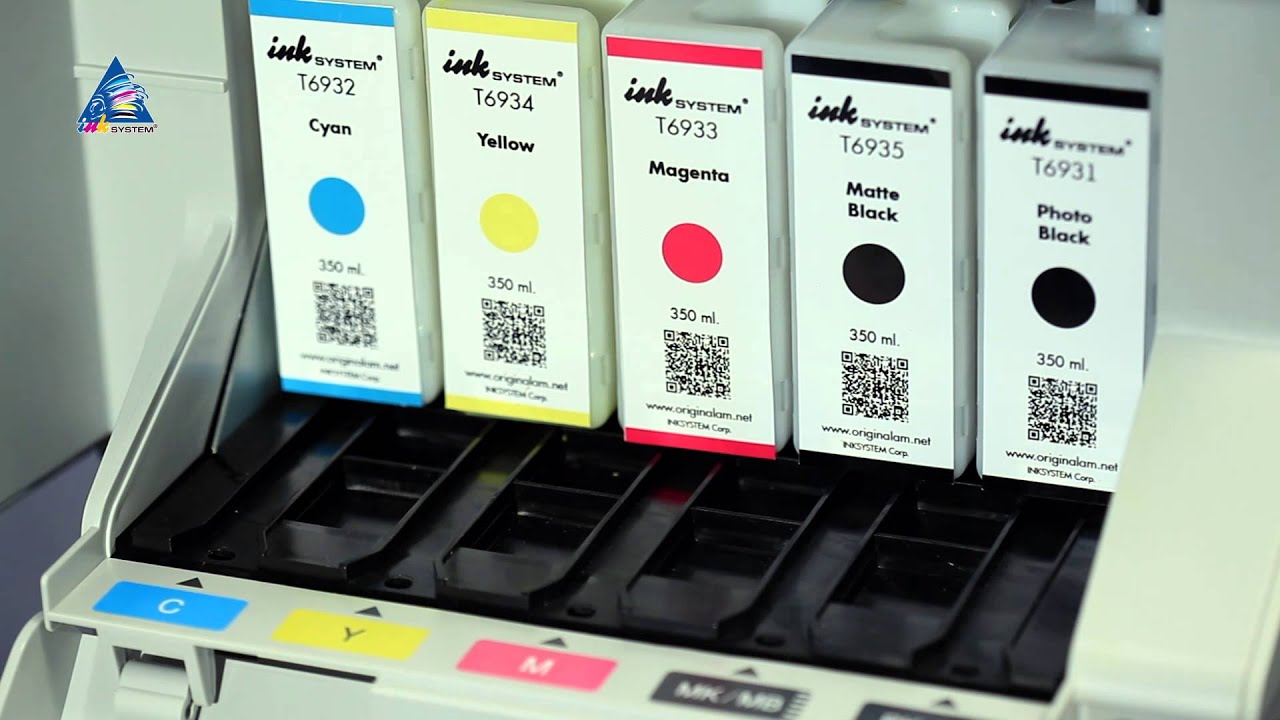 Установка ПЗК на плоттер Epson SureColor SC-T3000