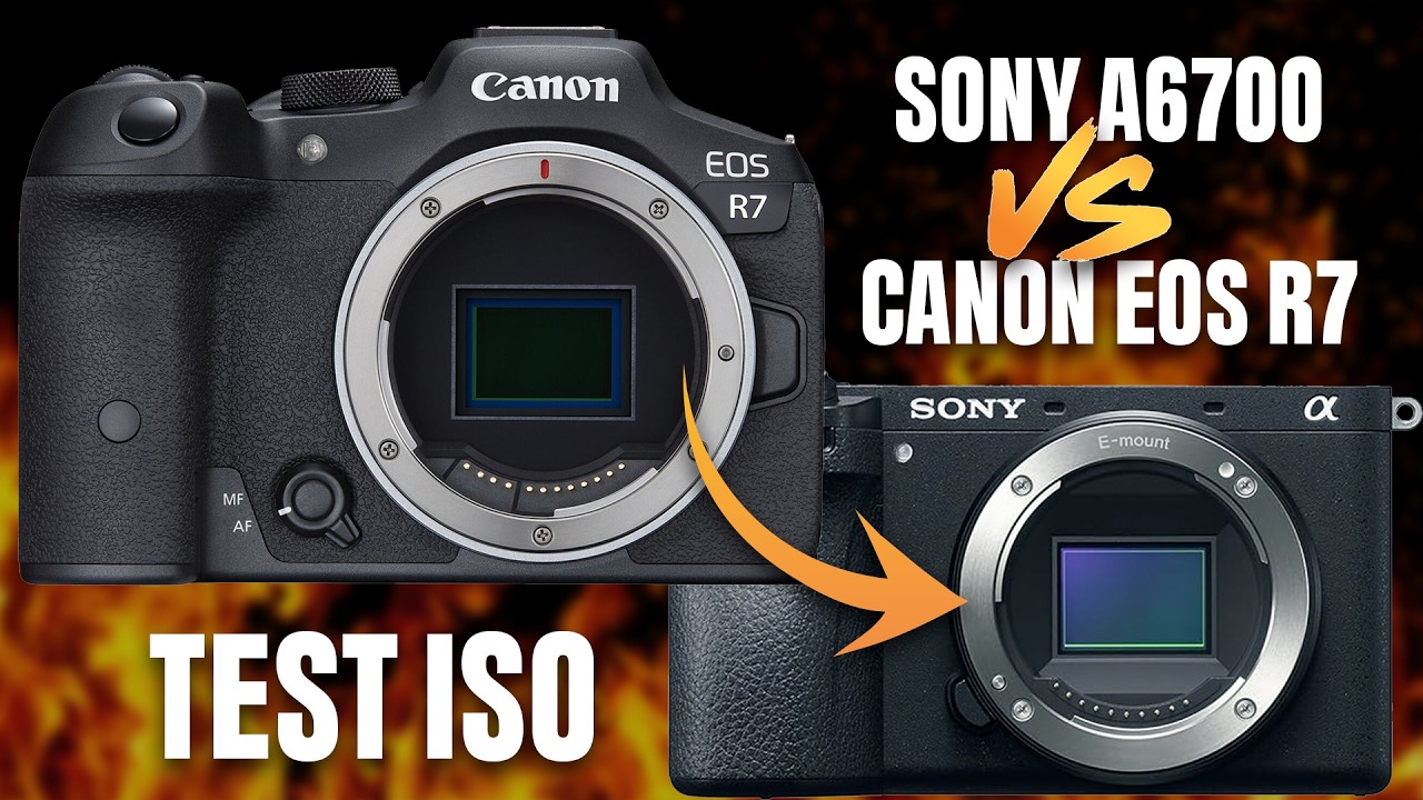 Canon EOS R7 vs Sony A6700 Quale &egrave; la Miglio Mirrorless APS-C sul mercato?
