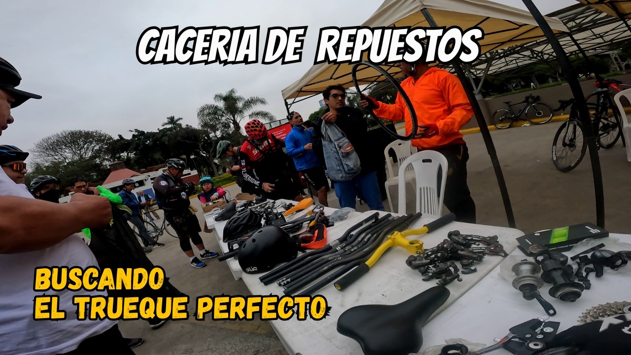 👀Trueque Ciclista en Lima: ¿Encontré algún tesoro o rareza del ciclismo?"