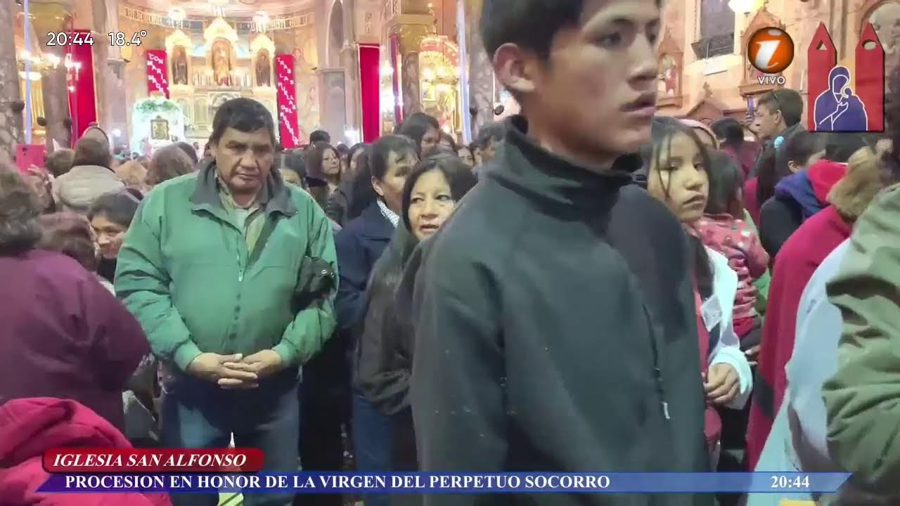 (En Vivo) Procesión en honor a la Virgen del Perpetuo Socorro