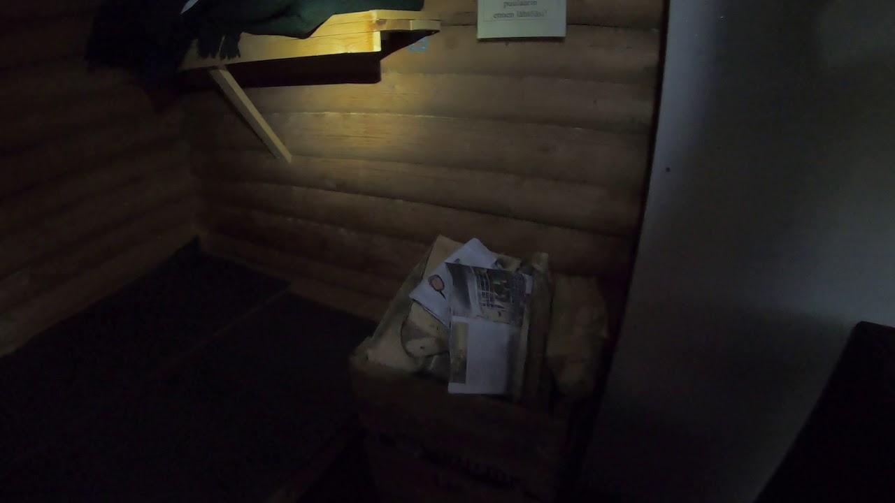 Peukaloisen kämpän esittely/Liesjärven kansallispuisto