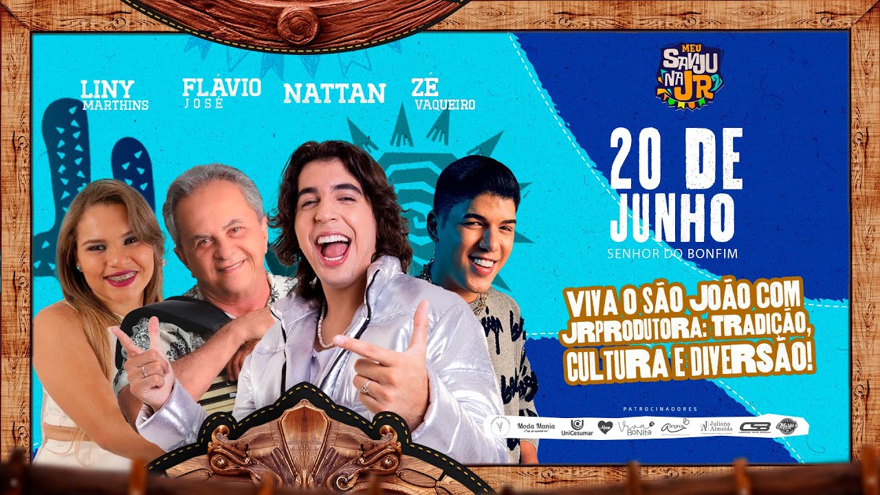 LINY MARTHINS, FLÁVIO JOSÉ, ZÉ VAQUEIRO E NATTAN - SÃO JOÃO DE SENHOR DO BONFIM 2024