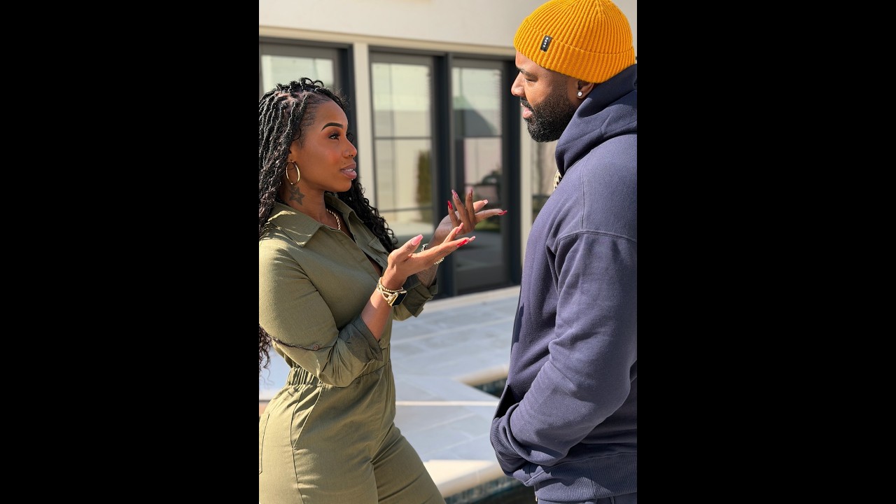 When Sunny checks Mike about uninviting her to the grand opening!